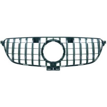 MERCEDES GLE-Class C292 15-19 Svart/Krom Panamericana Sportgrill AMG/GT-R-Look DIEDERICHS